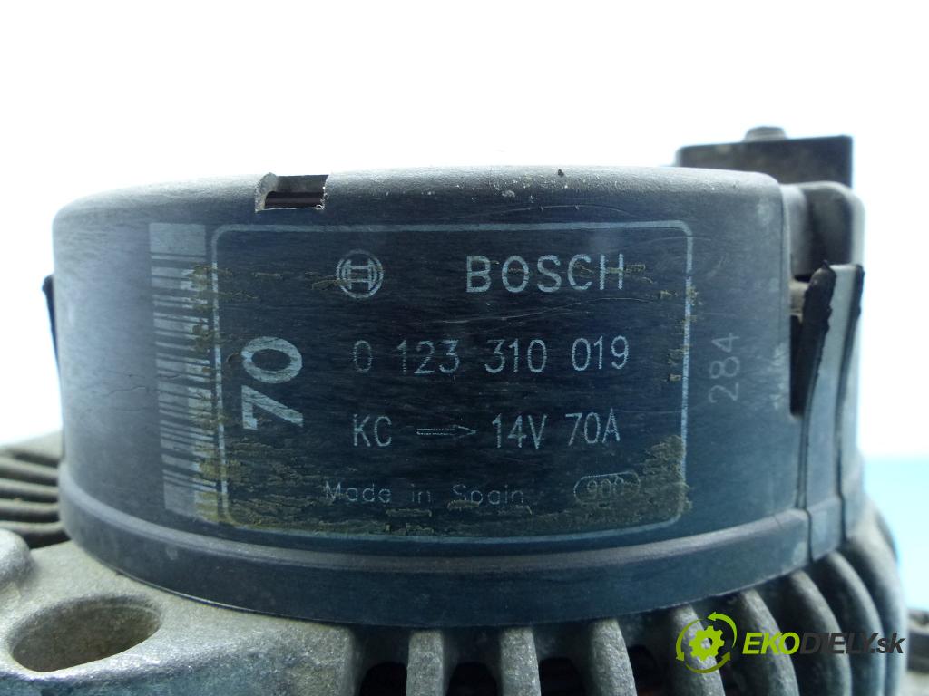 Vw Golf III 1991-1998 1.4 60 HP manual 44 kW 1391 cm3 3- Alternator 0123310019 (Alternátory)