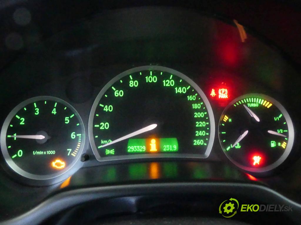 Saab 9-3 II 2002-2012 2.0 T 209KM manual 154 kW 1998 cm3 4- prístrojovka/ budíky 0263625213 (Prístrojové dosky, displeje)