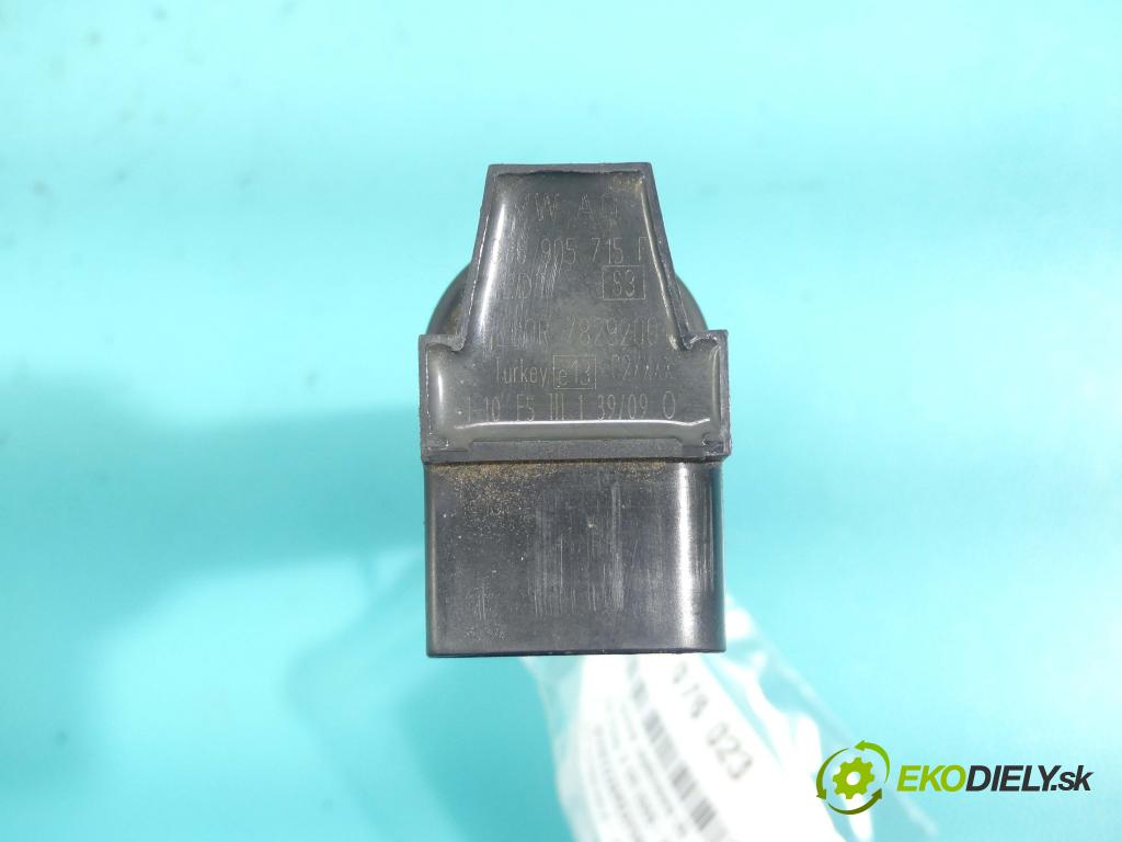 Vw Polo V 6R 2009-2017 1.2 60 HP manual 44 kW 1198 cm3 5- cievka zapaľovacia 036905715F (Zapaľovacie cievky, moduly)