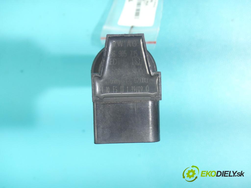 Vw Polo V 6R 2009-2017 1.2 60 HP manual 44 kW 1198 cm3 5- cievka zapaľovacia 036905715F (Zapaľovacie cievky, moduly)