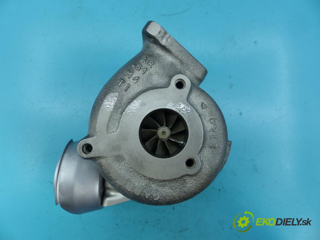 Opel Omega B 1994-2003 2.2 dti 120 hp manual 88 kW 2172 cm3 4- Turbodmychadlo repasováno 705997-2