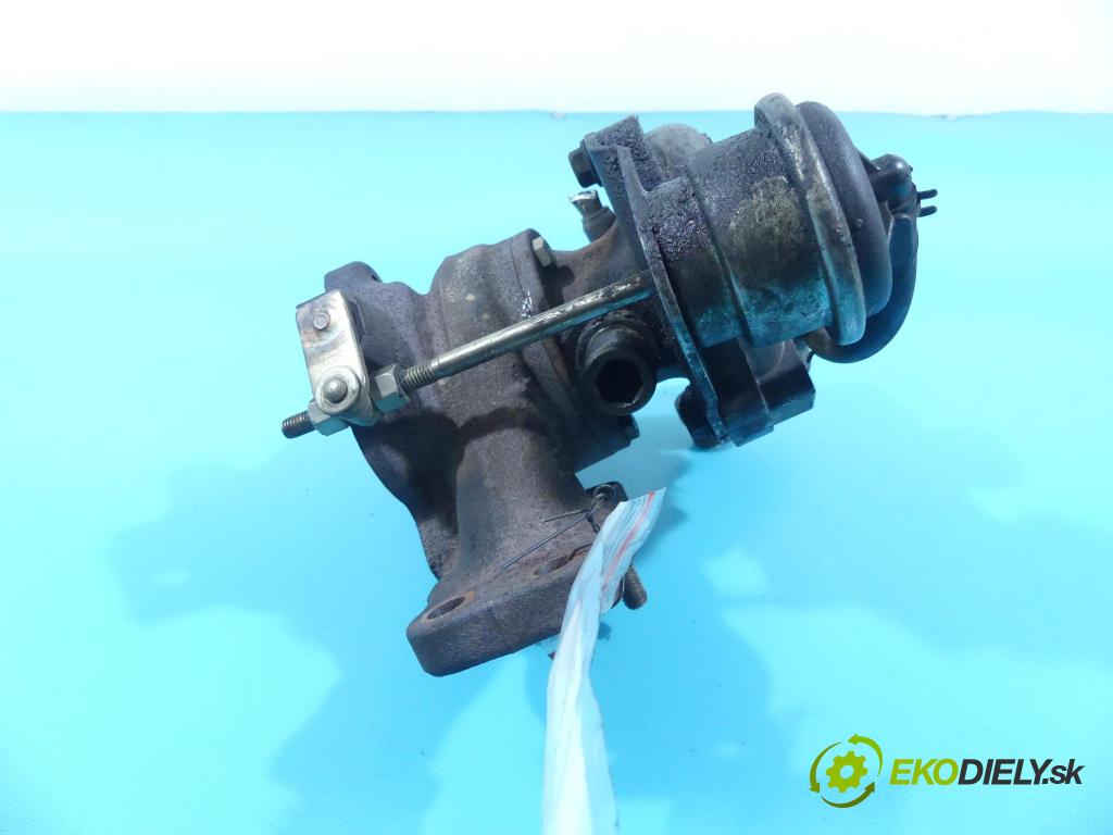 Peugeot 206 1.4 hdi 68 HP manual 50 kW 1398 cm3 5- turbodúchadlo, turbo 5435-971-0009 (Turbodúchadlá (kompletné))