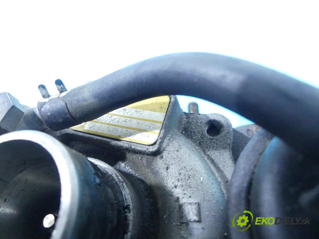 Peugeot 206 1.4 hdi 68 HP manual 50 kW 1398 cm3 5- turbodúchadlo, turbo 5435-971-0009 (Turbodúchadlá (kompletné))