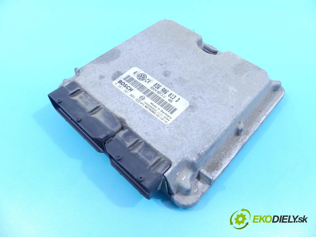 Vw Golf IV 1997-2003 1.6 FSI 110 hp manual 81 kW 1598 cm3 3- jednotka řídící 036906013D