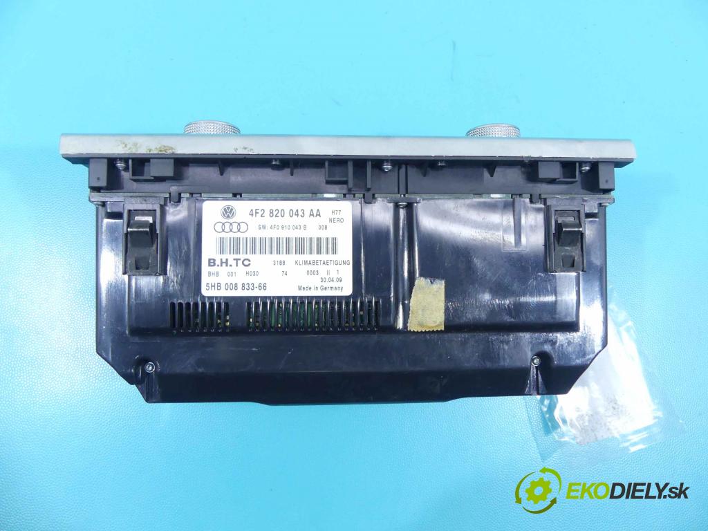 Audi A6 C6 2004-2011 2.7 tdi 190 HP automatic 140 kW 2698 cm3 4- panel kúrenia 4F2820043AA