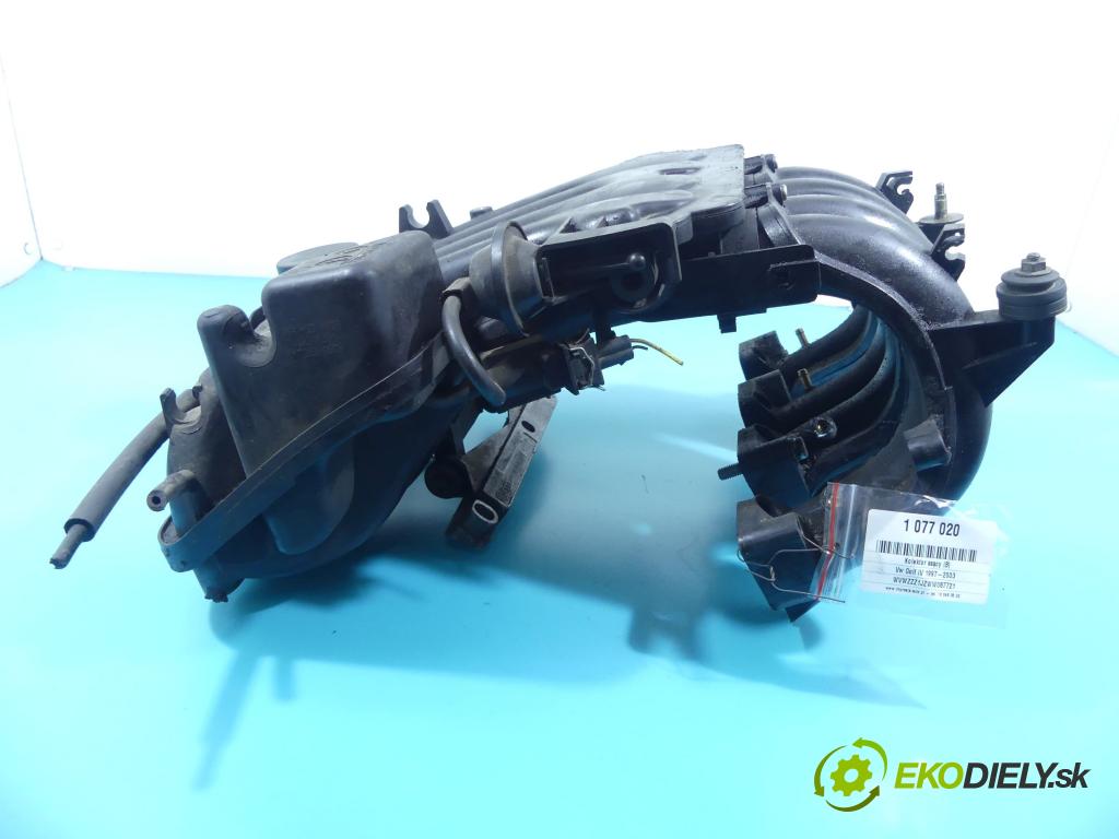 Vw Golf IV 1997-2003 1.6 SR 101 HP manual 74 kW 1595 cm3 5- zvod nasávací 06A133205E (Sacie potrubia)