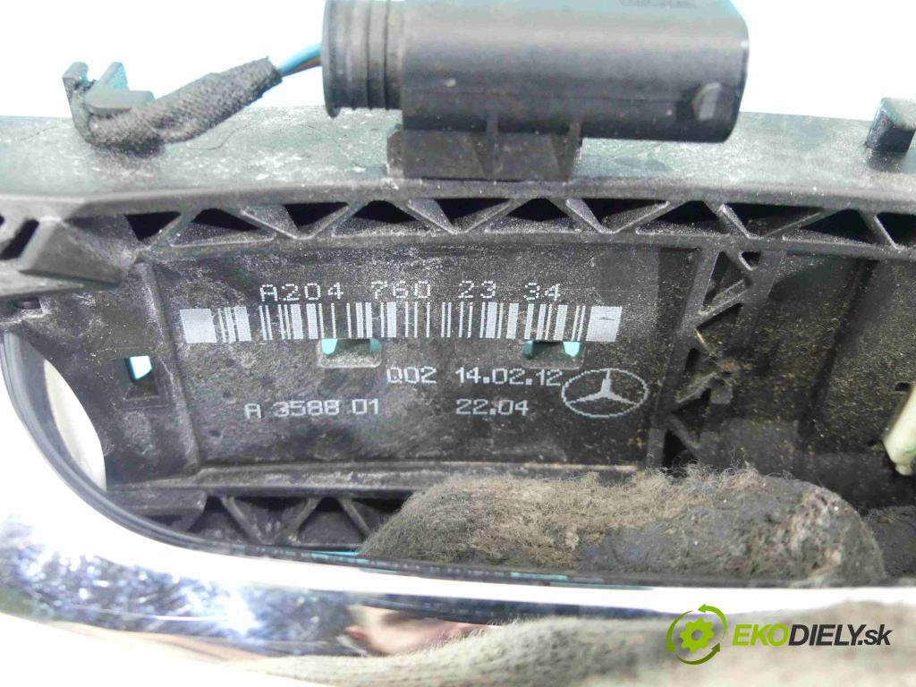 Mercedes CLS II C218 2010-2018 4.7 V8 408KM automatic 300 kW 4663 cm3 4- rukoväť predné ľavé mimo: A2047602334 (Vonkajšie predné ľavé)