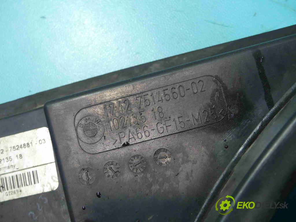 Bmw 5 e60 2003-2010 2.5 R6 177 HP automatic 130 kW 2497 cm3 4- Ventilátor chladiča 7524881