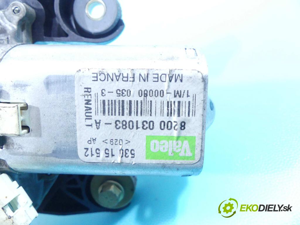 Renault Espace IV 2003-2014 2.2 dci 150 hp manual 110 kW 2188 cm3 5- motor stěrače zadní 8200031083A