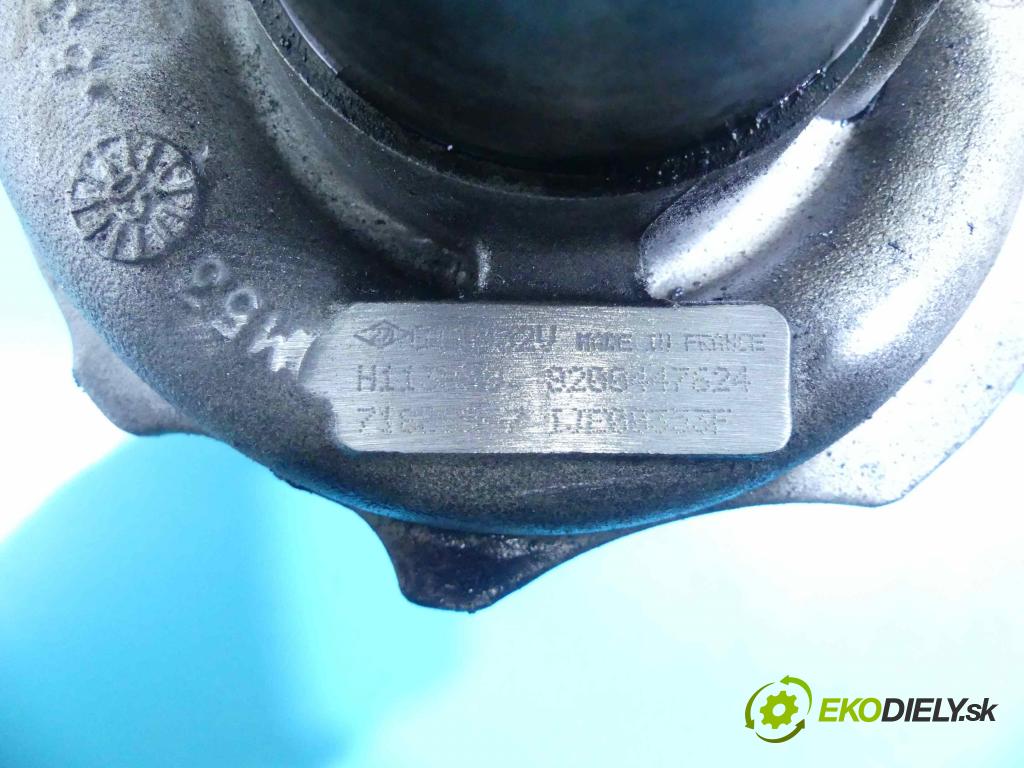 Renault Espace IV 2003-2014 2.2 dci 150 HP manual 110 kW 2188 cm3 5- turbodúchadlo, turbo 718089-7 (Turbodúchadlá (kompletné))