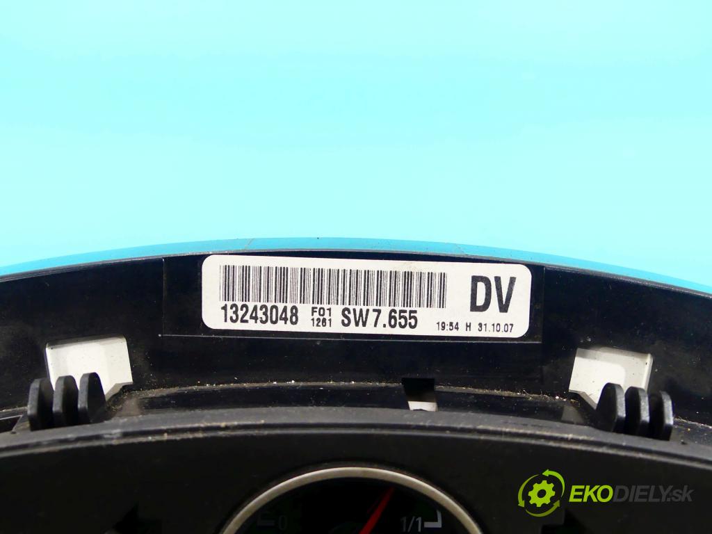 Opel Astra III 2004-2014 1.9 cdti 120 HP automatic 88 kW 1910 cm3 5- prístrojovka/ budíky 13243048 (Prístrojové dosky, displeje)