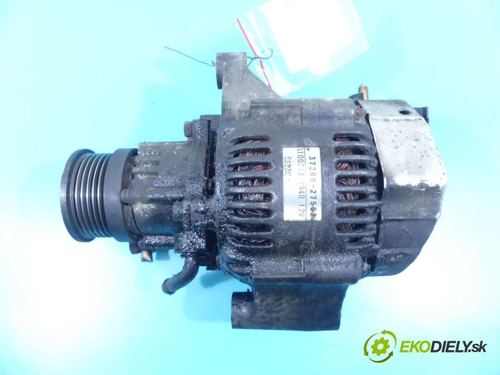 Hyundai Accent II 1999-2005 1.5 crdi 82 HP manual 60 kW 1493 cm3 3- Alternator 37300-27502 (Alternátory)