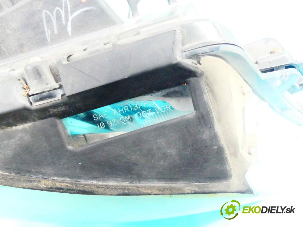 Saab 9-4X 3.0 V6 (LF1): 269KM automatic 198 kW 2997 cm3 5- Reflektor: pravý  (Pravé)