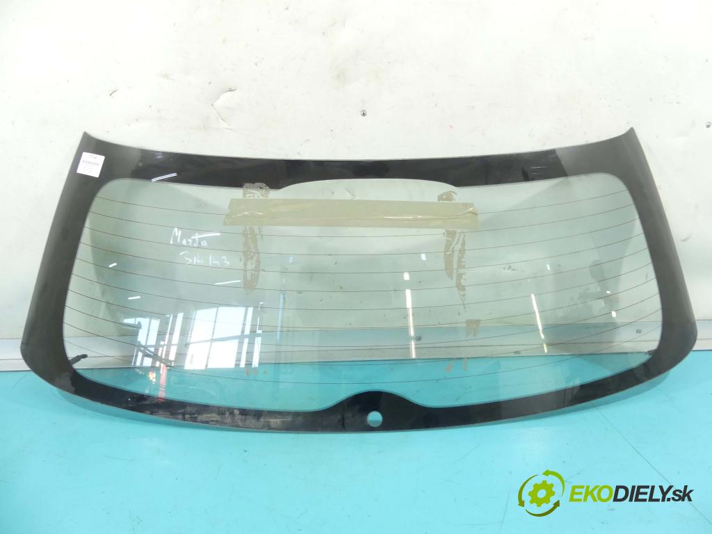 Mazda 6 I 2002-2007 2.0 16v 147 hp manual 108 kW 1999 cm3 5- sklo zadní  (Okna zadní)