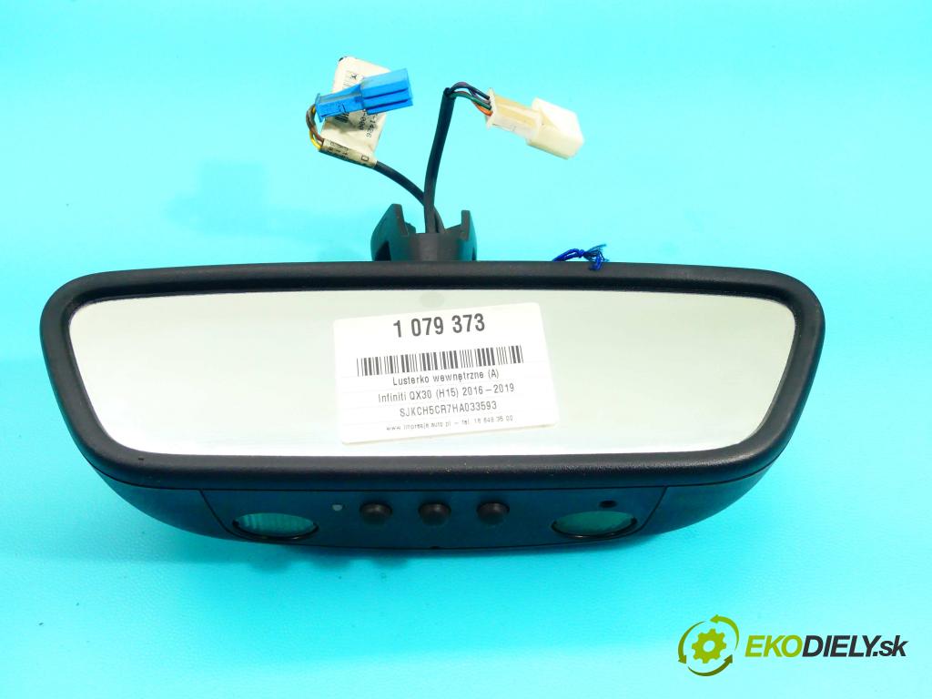 Infiniti QX30 (H15) 2016-2019 2.0 T 211KM automatic 155 kW 1991 cm3 5- zpětné zrcátko vnitřní  (Světla vnitřní)