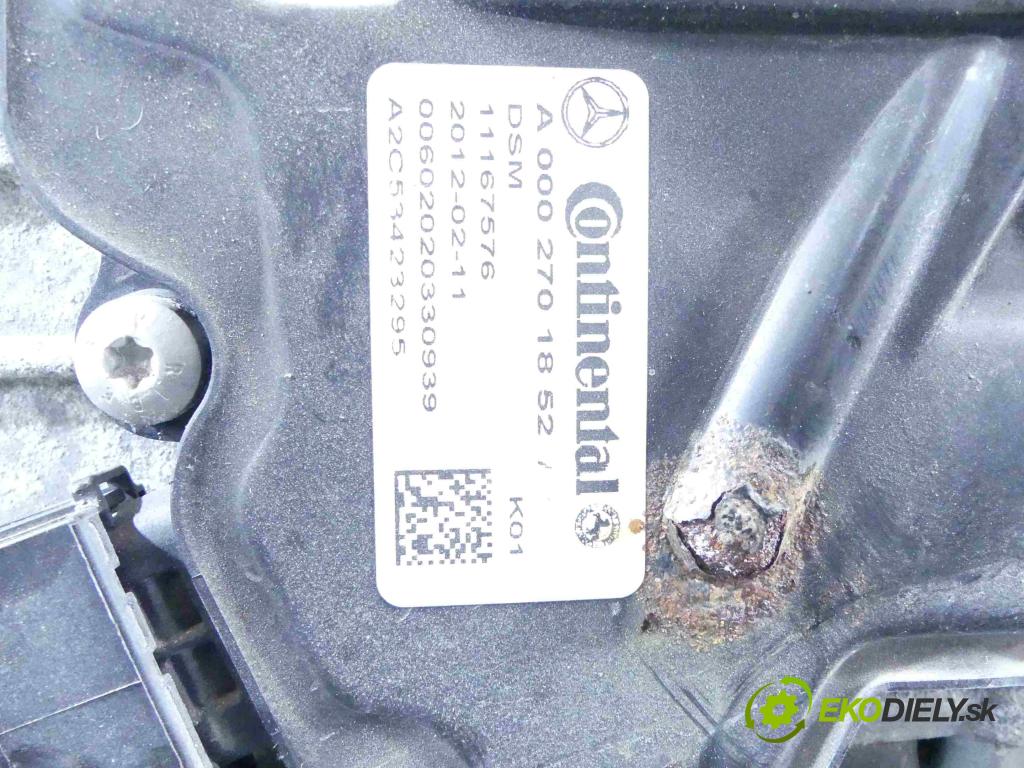 Mercedes CLS II C218 2010-2018 4.7 V8 408KM automatic 300 kW 4663 cm3 4- prevodovka stupeň,rýchlosť automat A2212704504