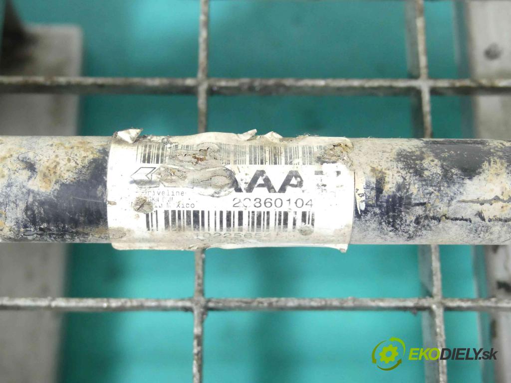 Saab 9-4X 3.0 V6 (LF1): 269KM automatic 198 kW 2997 cm3 5- poloos ľavé 20860104 (Poloosy)