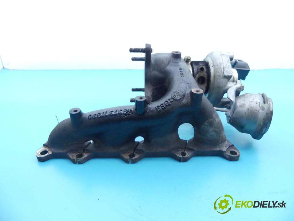 Seat Leon II 2005-2012 1.4 TSI 125 HP manual 92 kW 1390 cm3 5- turbodúchadlo, turbo 49373-01002 (Turbodúchadlá (kompletné))