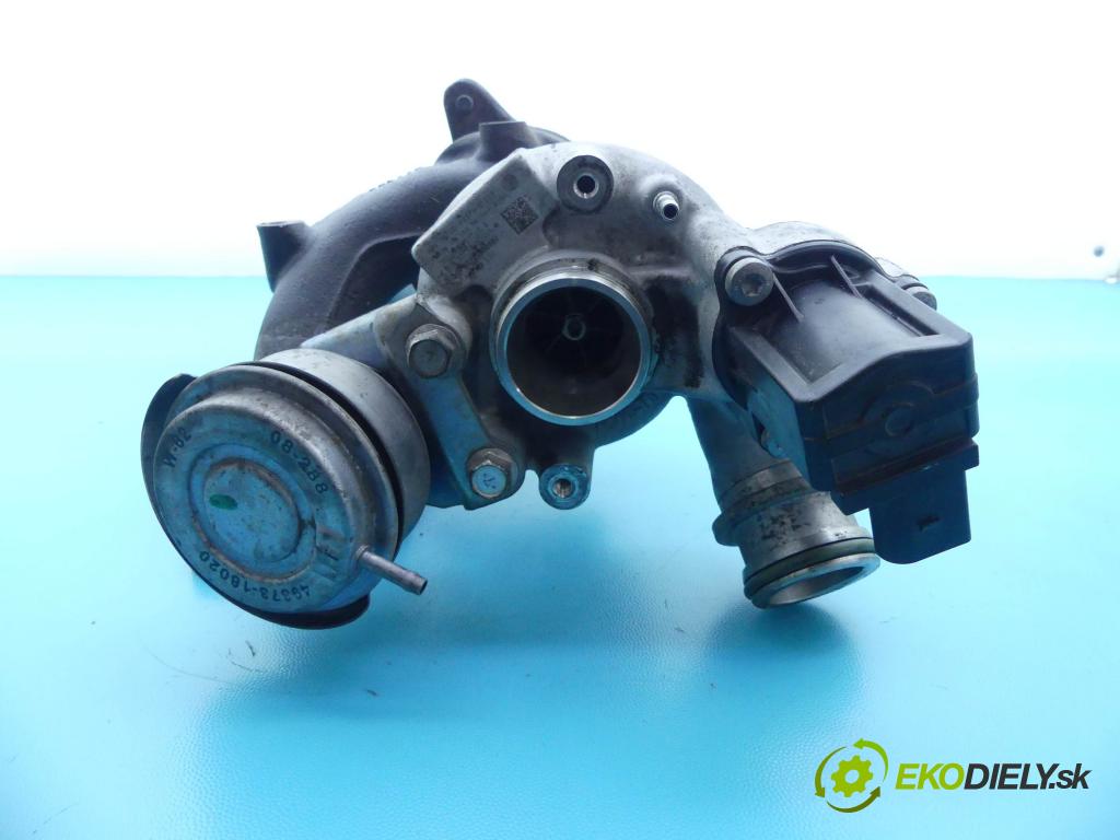 Seat Leon II 2005-2012 1.4 TSI 125 HP manual 92 kW 1390 cm3 5- turbodúchadlo, turbo 49373-01002 (Turbodúchadlá (kompletné))
