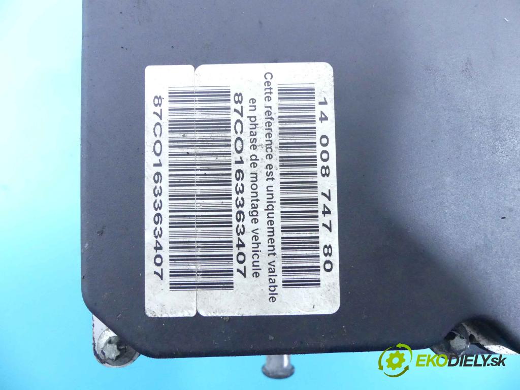 Peugeot 807 2002-2014 2.0 hdi 136 HP manual 100 kW 1997 cm3 5- čerpadlo abs 0265234037 (Pumpy ABS)