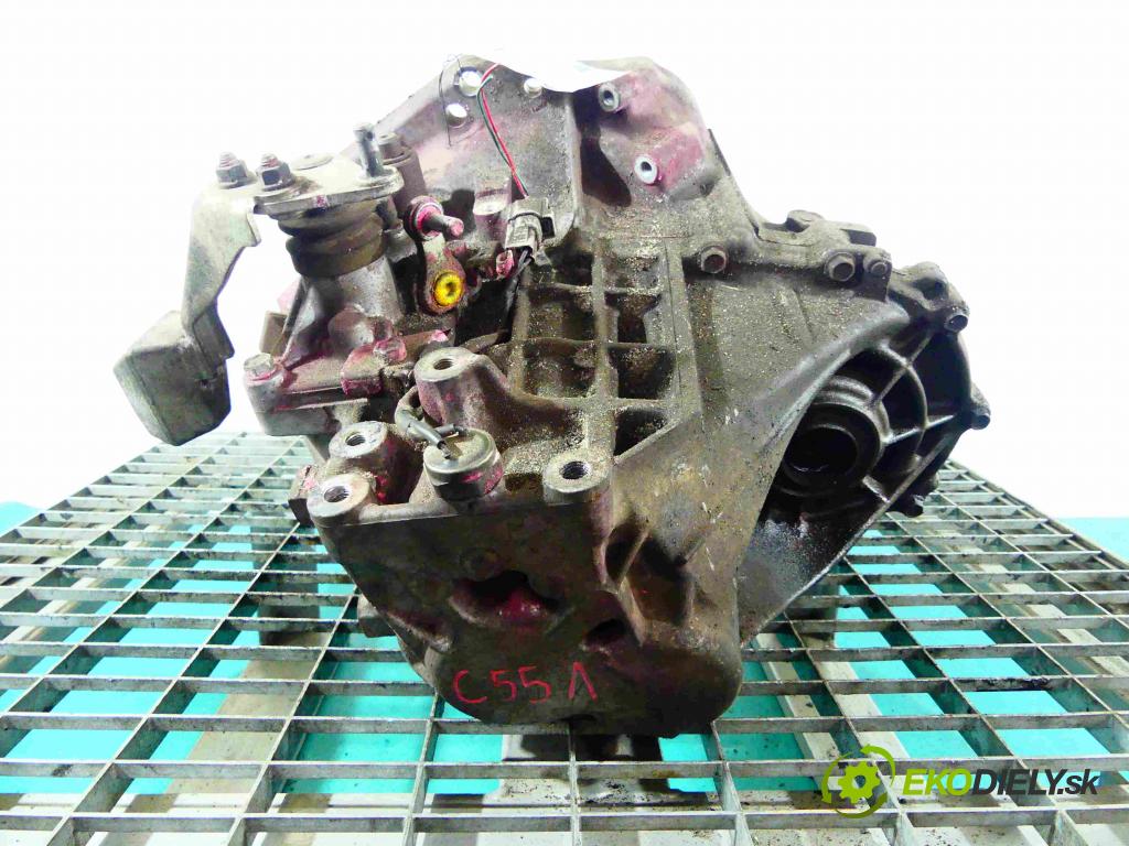 Toyota Yaris II 2005-2011 1.0 vvti 69KM manual 51 kW 998 cm3 5- prevodovka stupeň,rýchlosť manual C551
