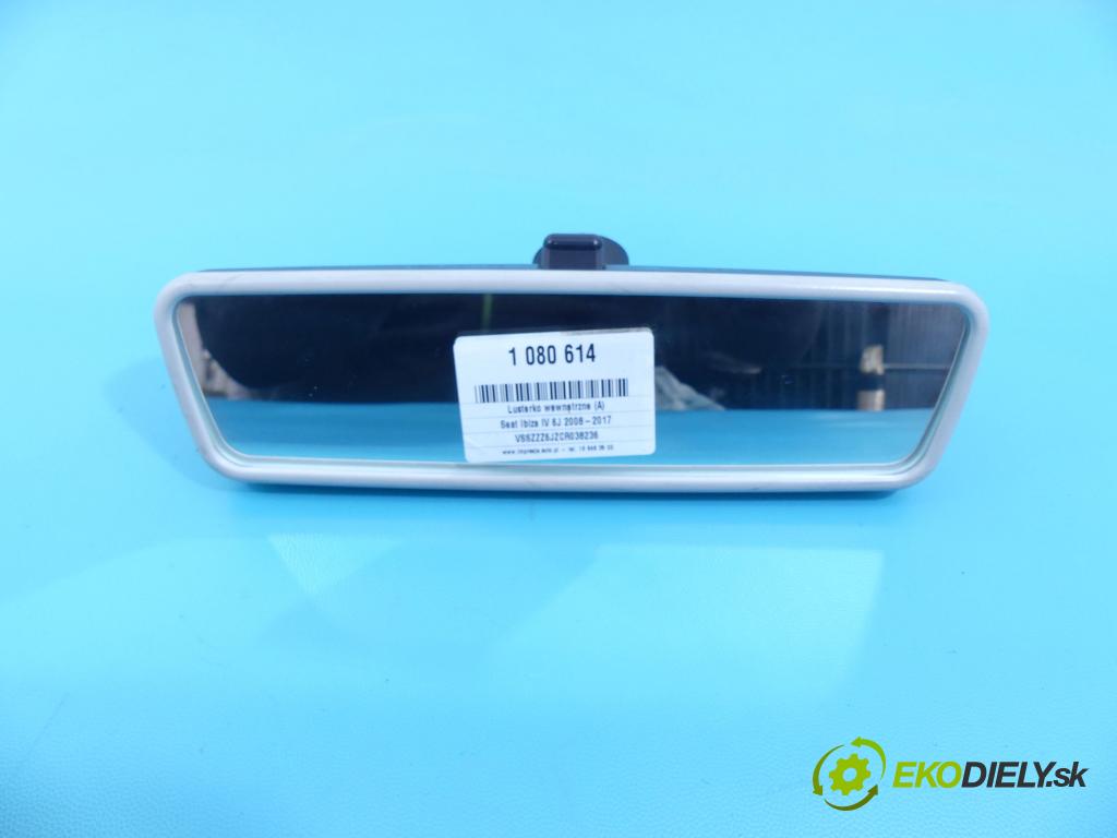 Seat Ibiza IV 6J 2008-2017 1.2 12V 69KM manual 51 kW 1198 cm3 5- zpětné zrcátko vnitřní  (Světla vnitřní)