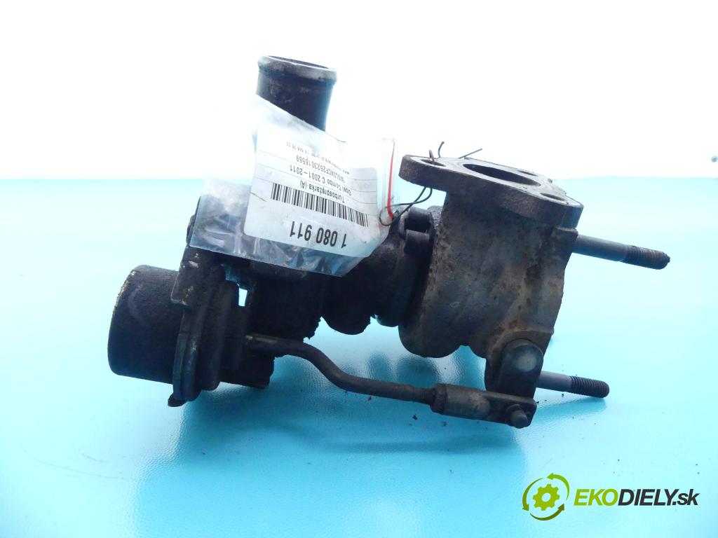 Opel Combo C 2001-2011 1.7 DTI 75 HP manual 55 kW 1686 cm3 5- turbodúchadlo, turbo 49173-06501 (Turbodúchadlá (kompletné))