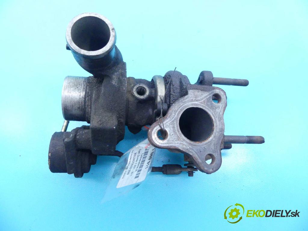 Opel Combo C 2001-2011 1.7 DTI 75 HP manual 55 kW 1686 cm3 5- turbodúchadlo, turbo 49173-06501 (Turbodúchadlá (kompletné))
