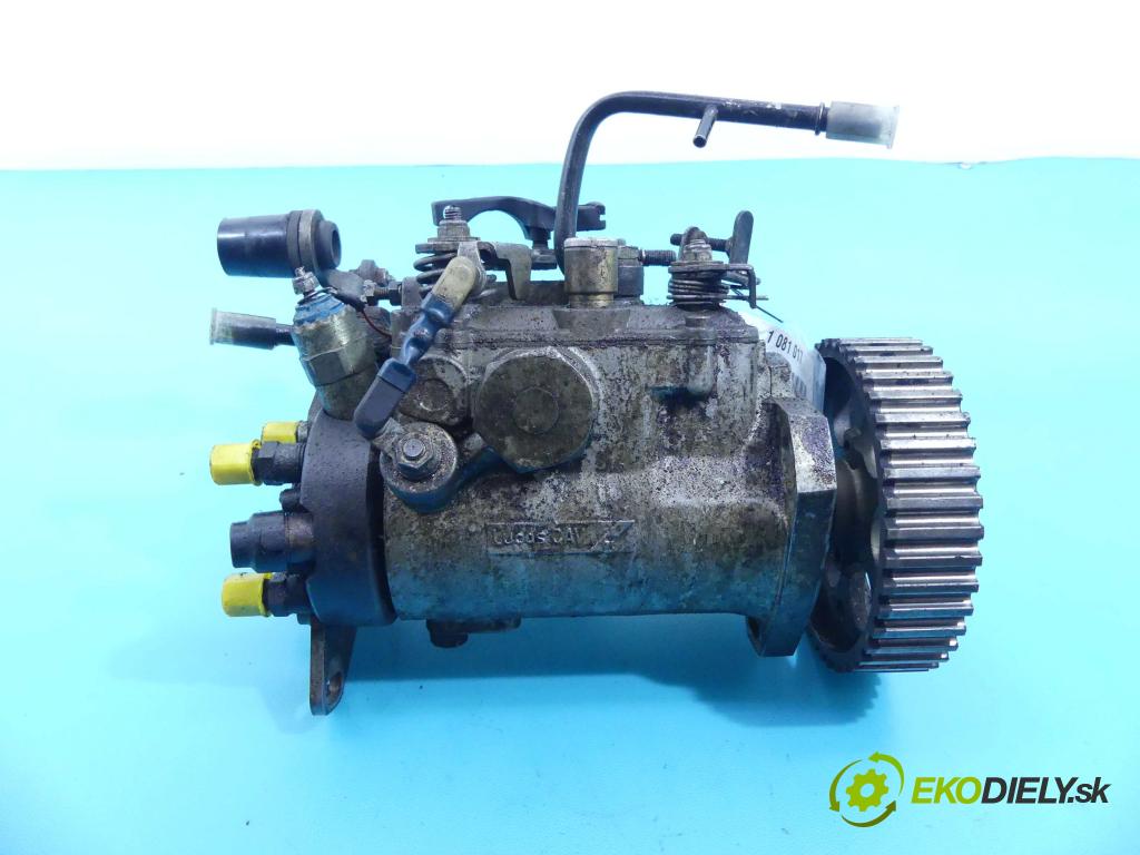 Peugeot Partner I 1996-2008 1.9d 69KM manual 51 kW 1868 cm3 5- čerpadlo vstrekovacia R8443B955D (Vstrekovacie čerpadlá)