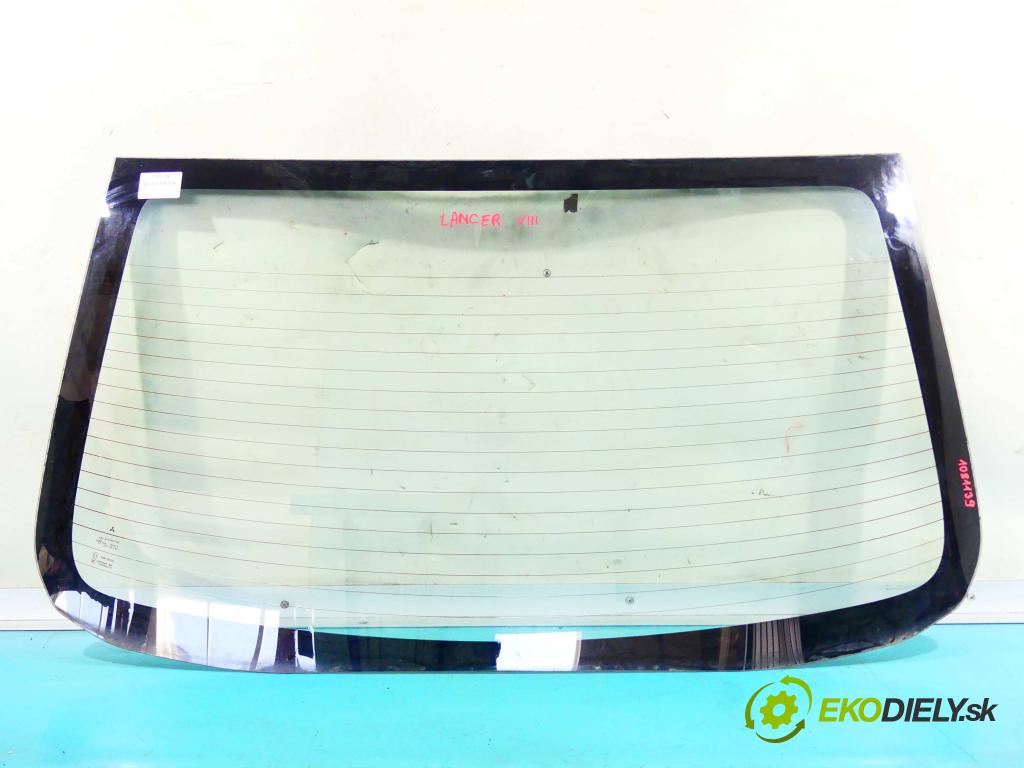Mitsubishi Lancer VIII 2007-2016 1.8 16v 143 hp manual 105 kW 1798 cm3 4- sklo zadní  (Okna zadní)