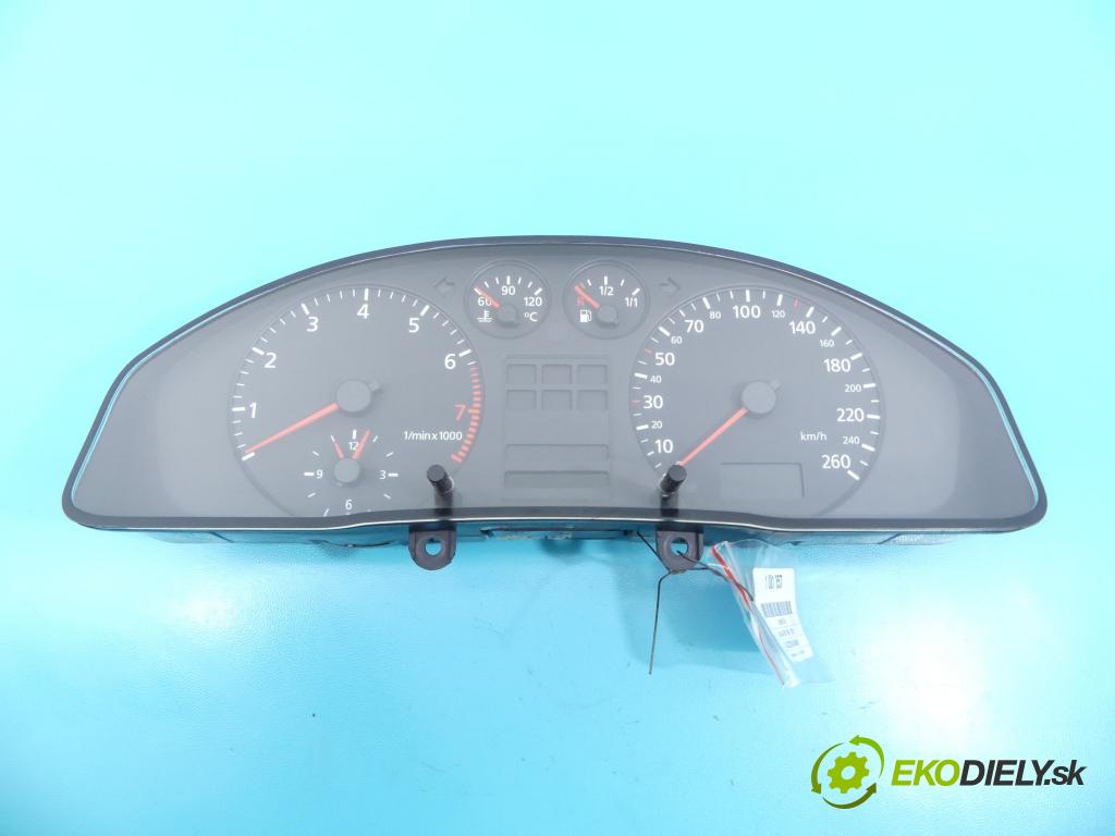 Audi A4 B5 1994-2001 1.6 8V 101 HP manual 74 kW 1595 cm3 4- prístrojovka/ budíky 8D091960GX (Prístrojové dosky, displeje)