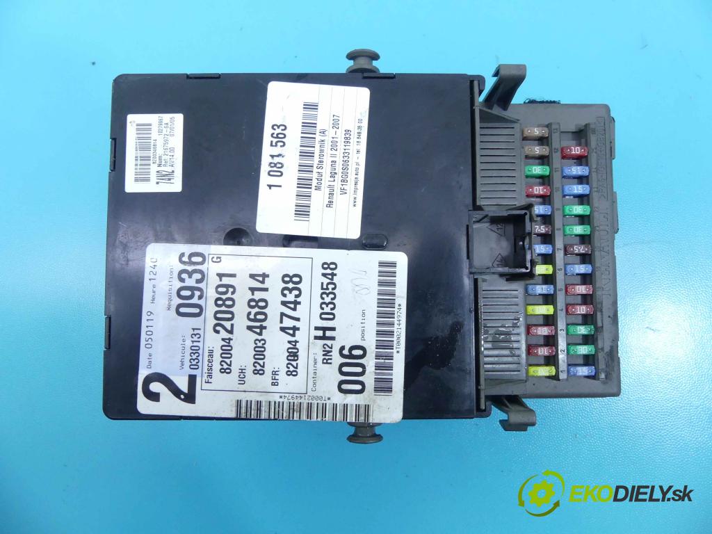 Renault Laguna II 2001-2007 2.0 T 16v 163 HP manual 120 kW 1998 cm3 5- modul riadiaca jednotka 8200420891 (Ostatné)