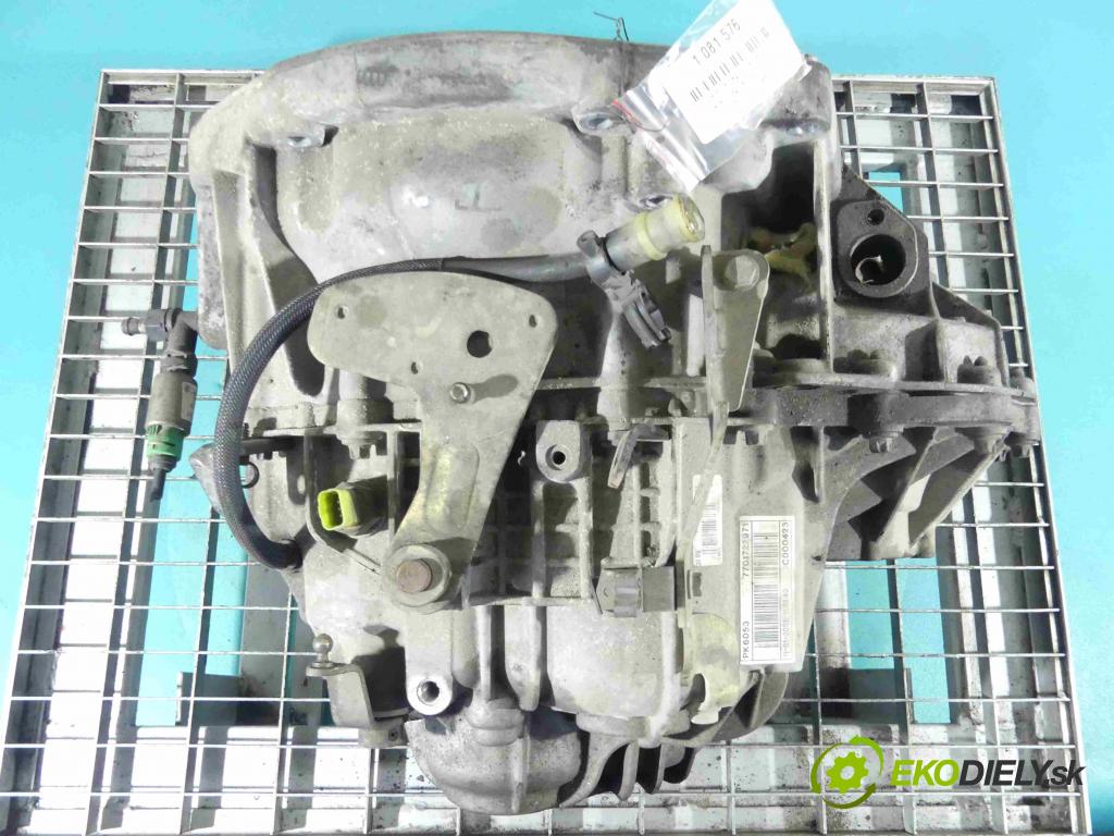 Renault Laguna II 2001-2007 2.0 T 16v 163 HP manual 120 kW 1998 cm3 5- prevodovka stupeň,rýchlosť manual PK6053
