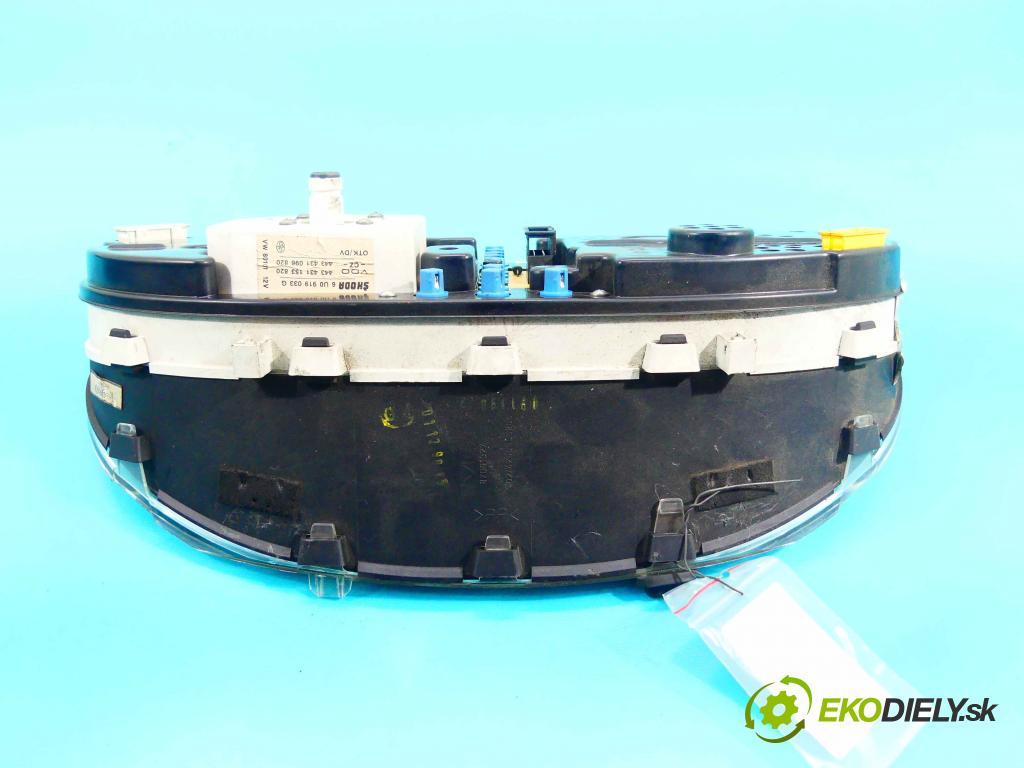 Skoda Felicia 1.3 mpi 58 hp manual 43 kW 1289 cm3 5- Přístrojová deska 6U0919033G (Přístrojové desky, displeje)