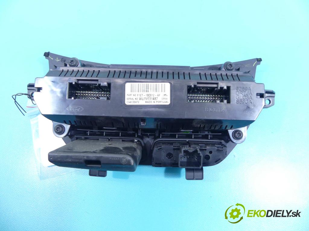 Ford C-max II 2010-2019 1.5 tdci 95 HP manual 70 kW 1499 cm3 5- panel kúrenia F1ET-18C612-AF