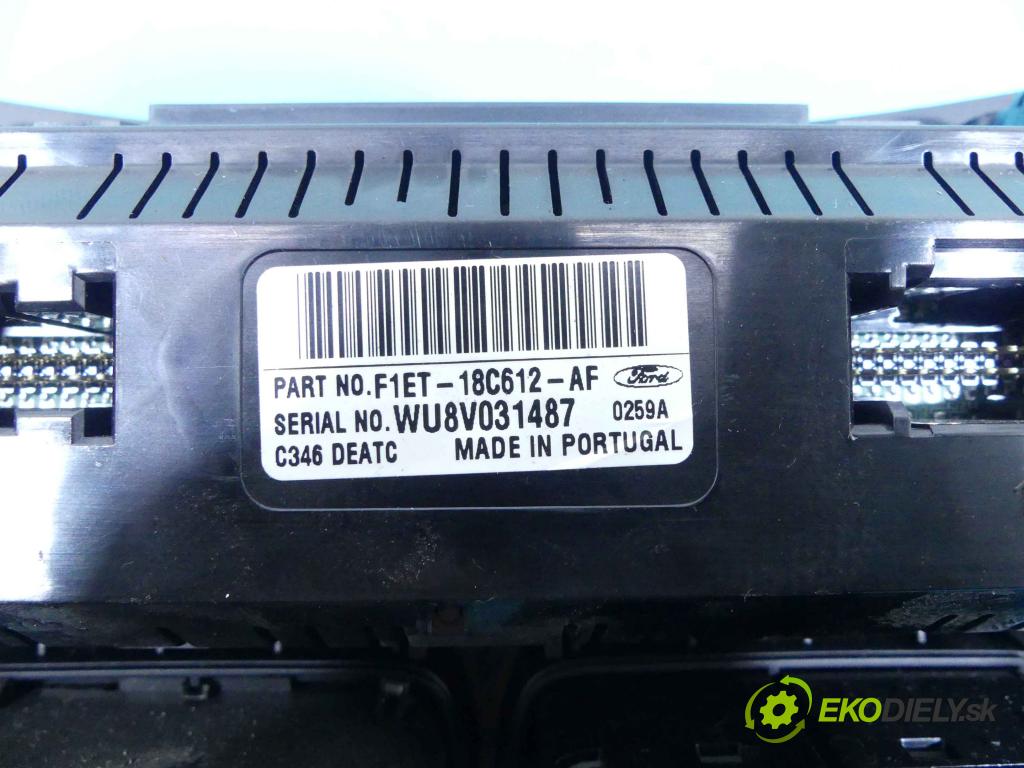 Ford C-max II 2010-2019 1.5 tdci 95 HP manual 70 kW 1499 cm3 5- panel kúrenia F1ET-18C612-AF
