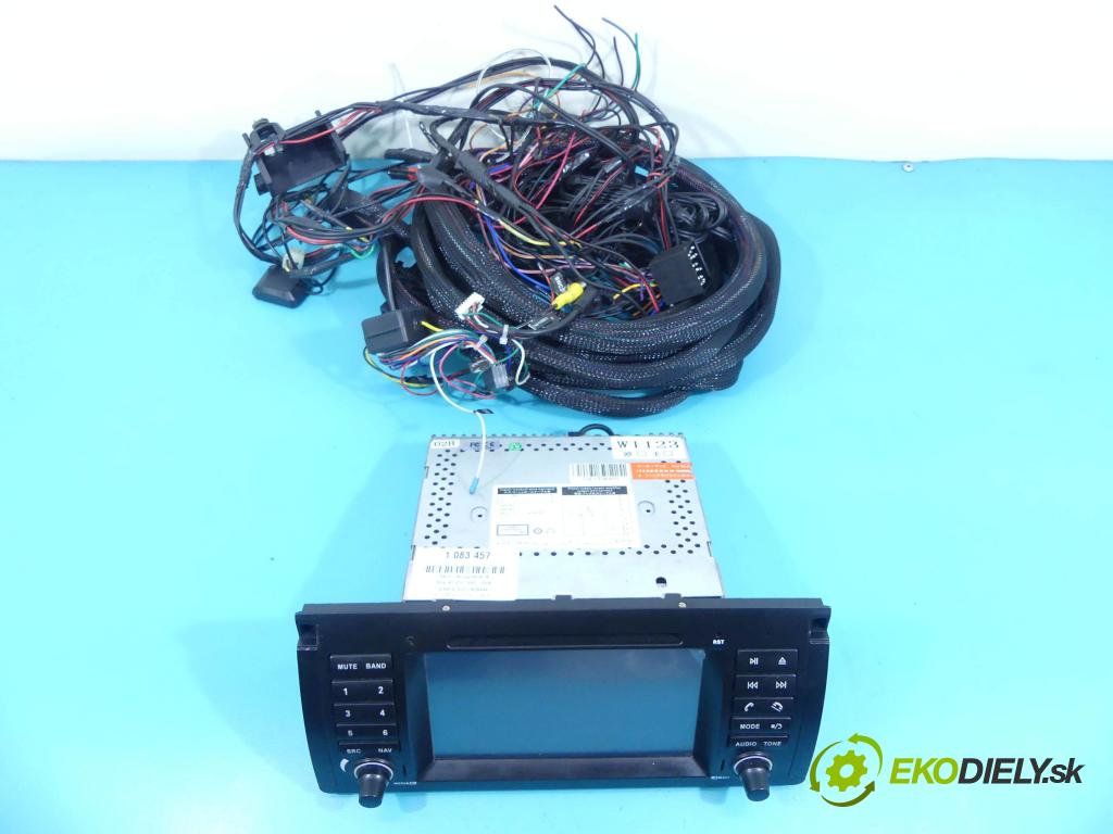 Bmw X5 E53 1999-2006 3.0d 184hp automatic 135 kW 2926 cm3 5- Radio JQE1706A71