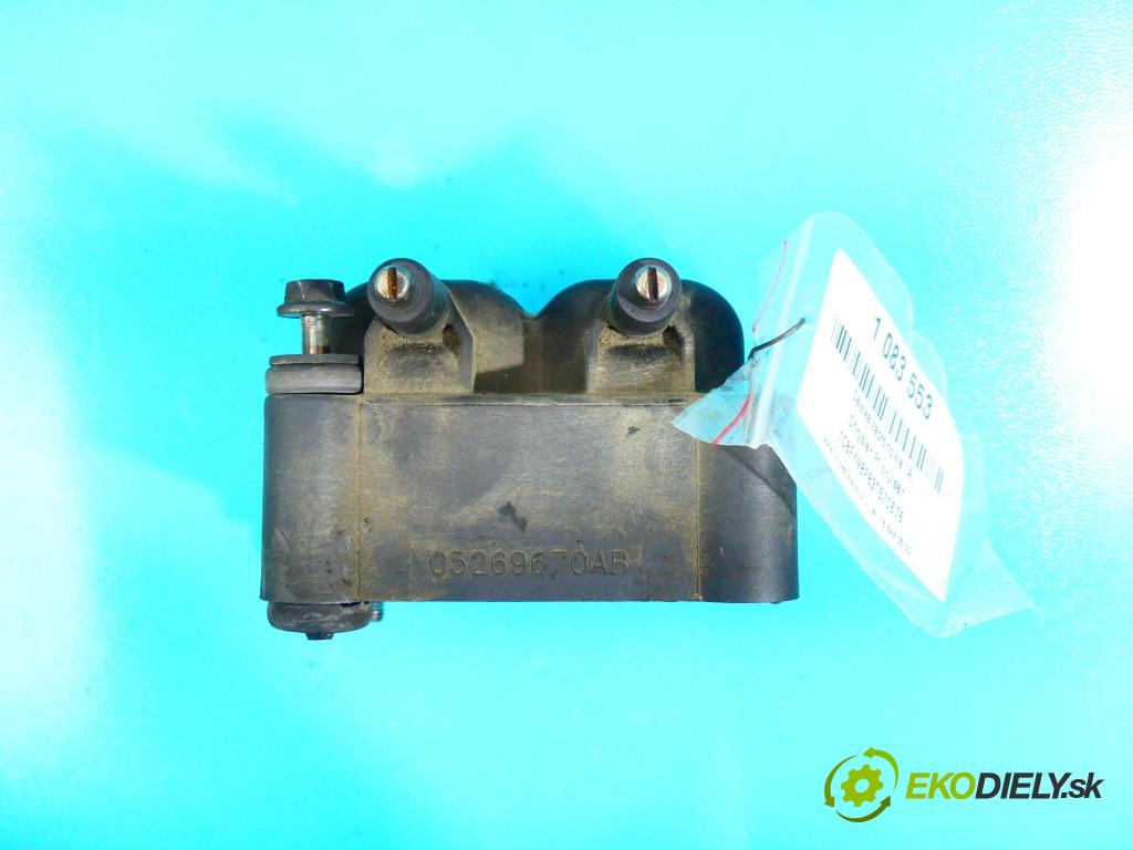 Chrysler Pt cruiser 1.6 16V 116 HP manual 85 kW 1598 cm3 5- cievka zapaľovacia 05269670AB (Zapaľovacie cievky, moduly)