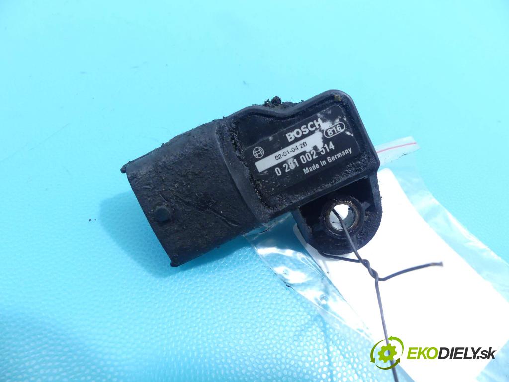 Fiat Ducato 1994-2006 2.3 JTD 110 hp manual 81 kW 2286 cm3 5- snímač tlaku 0281002514 (Snímače tlaku)