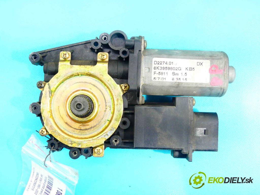 Seat Ibiza II 1993-2002 1.9 TDI 110 HP manual 81 kW 1896 cm3 3- mechanizmus okná predné pravý 6K3959802G
