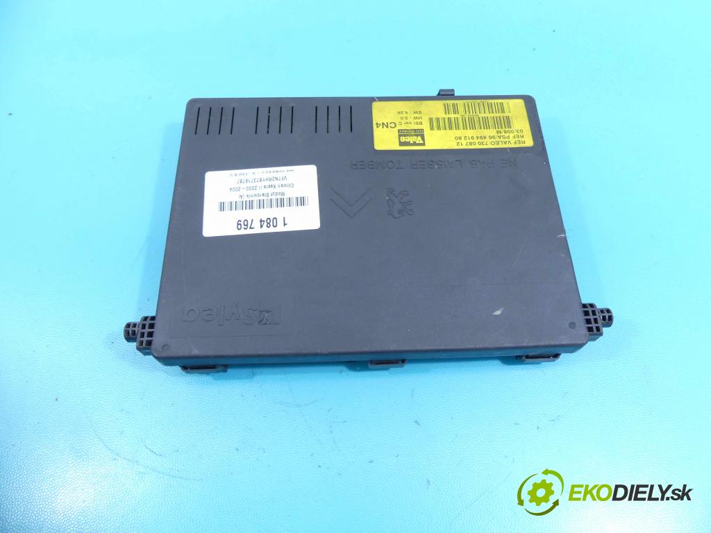 Citroen Xsara II 2000-2004 2.0 hdi 90 HP manual 66 kW 1997 cm3 5- modul riadiaca jednotka 9649491280 (Ostatné)