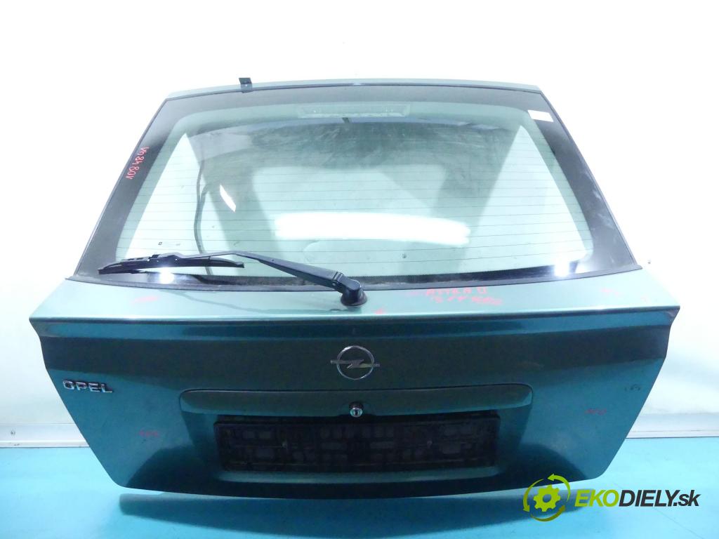 Opel Astra II 1998-2009 1.6 71 hp manual 52 kW 1598 cm3 5- zadní kufrové dveře  (Zadní kapoty)