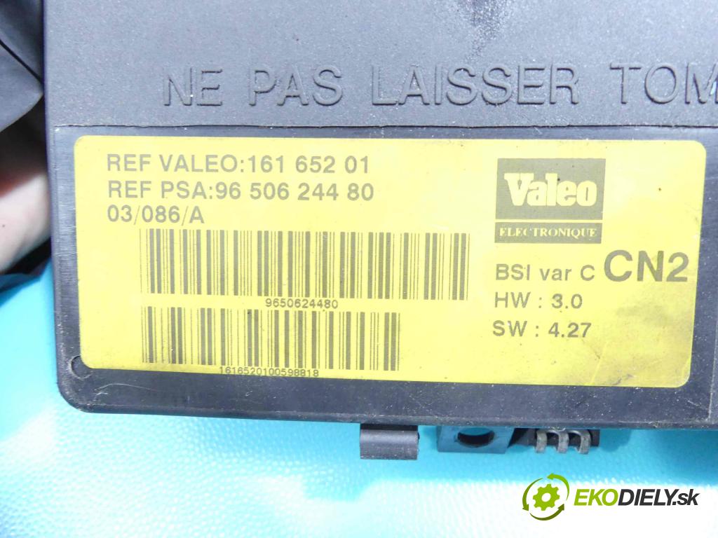 Citroen Xsara II 2000-2004 1.6 16v 109 HP manual 80 kW 1587 cm3 5- modul riadiaca jednotka 9650624480 (Ostatné)
