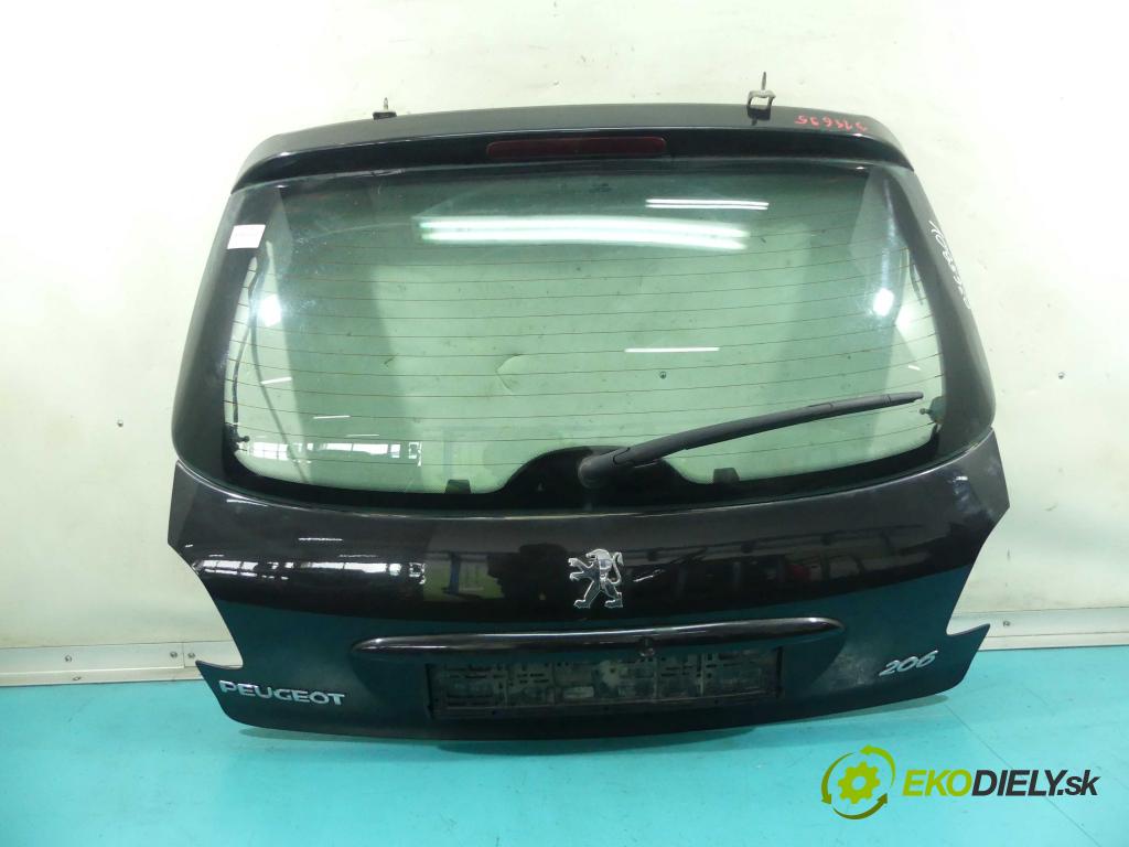 Peugeot 206 1.1 60 hp manual 44 kW 1124 cm3 3- zadní kufrové dveře  (Zadní kapoty)