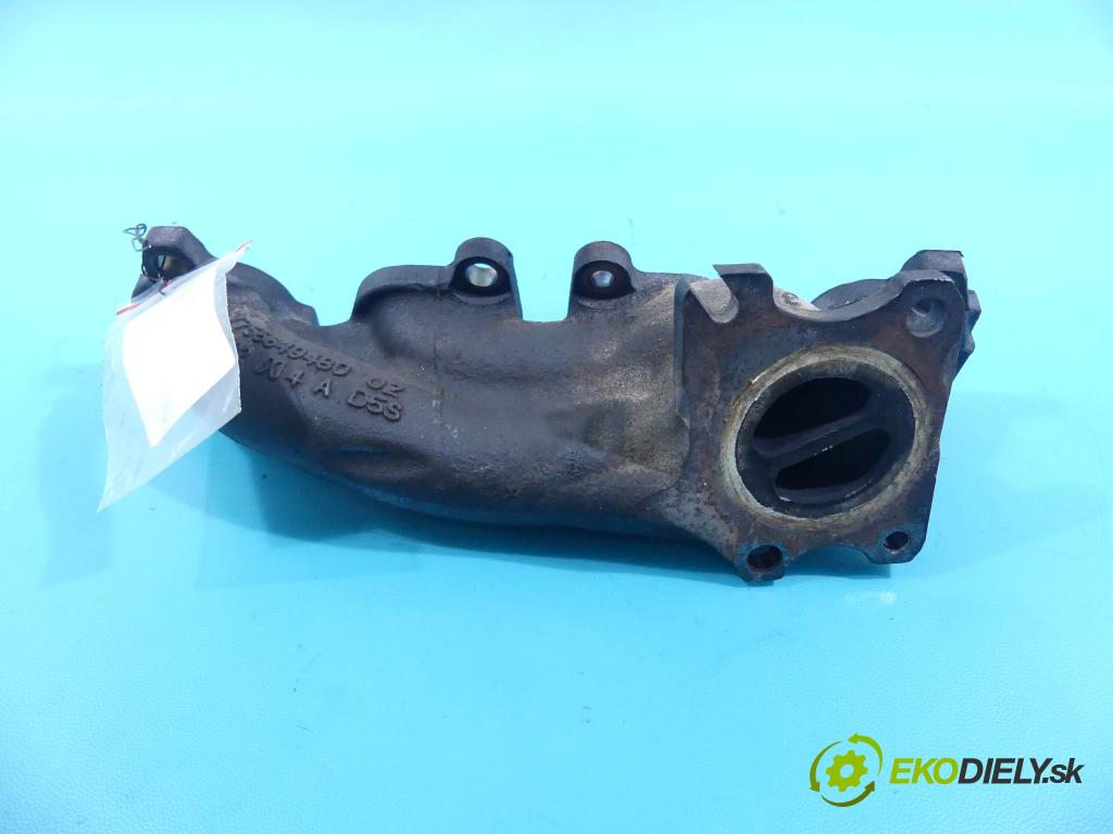 Peugeot 207 1.6 THP 150 hp manual 110 kW 1598 cm3 2- potrubí výfuk V75564948002 (Výfukové potrubí)