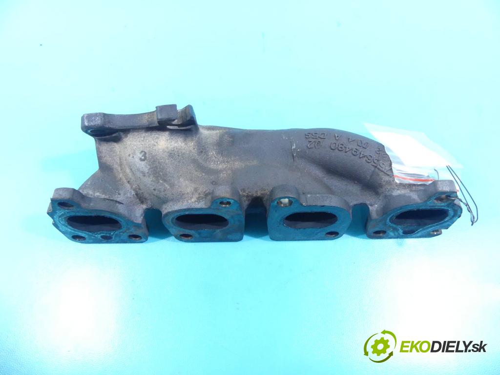 Peugeot 207 1.6 THP 150 hp manual 110 kW 1598 cm3 2- potrubí výfuk V75564948002 (Výfukové potrubí)