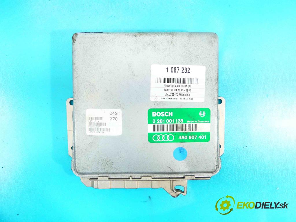 Audi 100 C4 1991-1994 2.5 tdi 116 HP manual 85 kW 2461 cm3 5- Jednotka riadiaca 0281001128