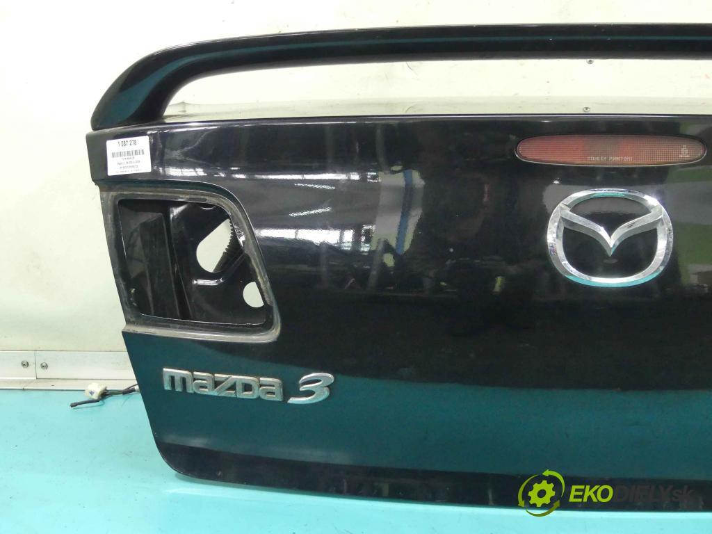 Mazda 3 I BK 2003-2009 2.0 16v 150 hp manual 110 kW 1999 cm3 4- zadní kufrové dveře  (Zadní kapoty)