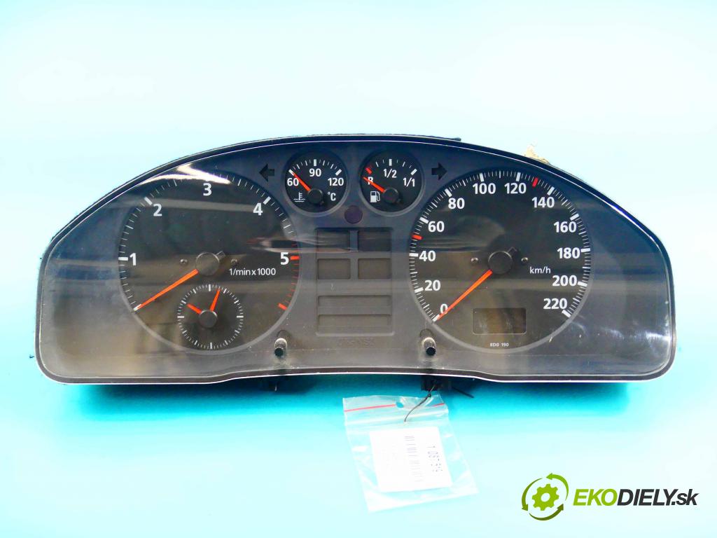 Audi A4 B5 1994-2001 1.9 tdi 90 HP manual 66 kW 1896 cm3 4- prístrojovka/ budíky  (Prístrojové dosky, displeje)