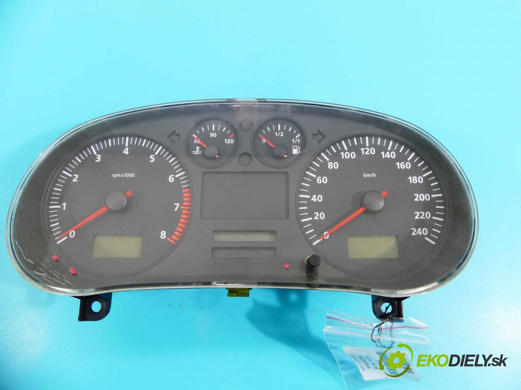 Seat Leon I 1999-2005 1.6 sr 101 HP manual 74 kW 1595 cm3 5- prístrojovka/ budíky 1M0919272H (Prístrojové dosky, displeje)
